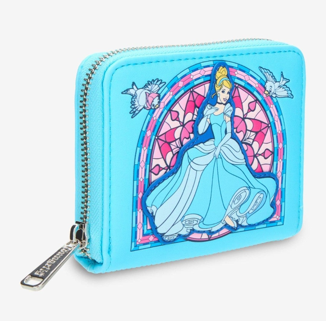 Loungefly Disney Cinderella Stained Glass Wallet