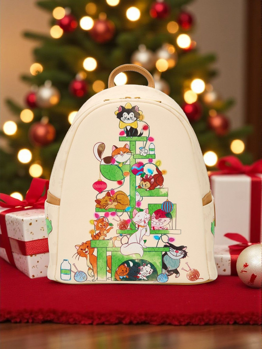 Loungefly Disney Movie Cats Holiday Backpack