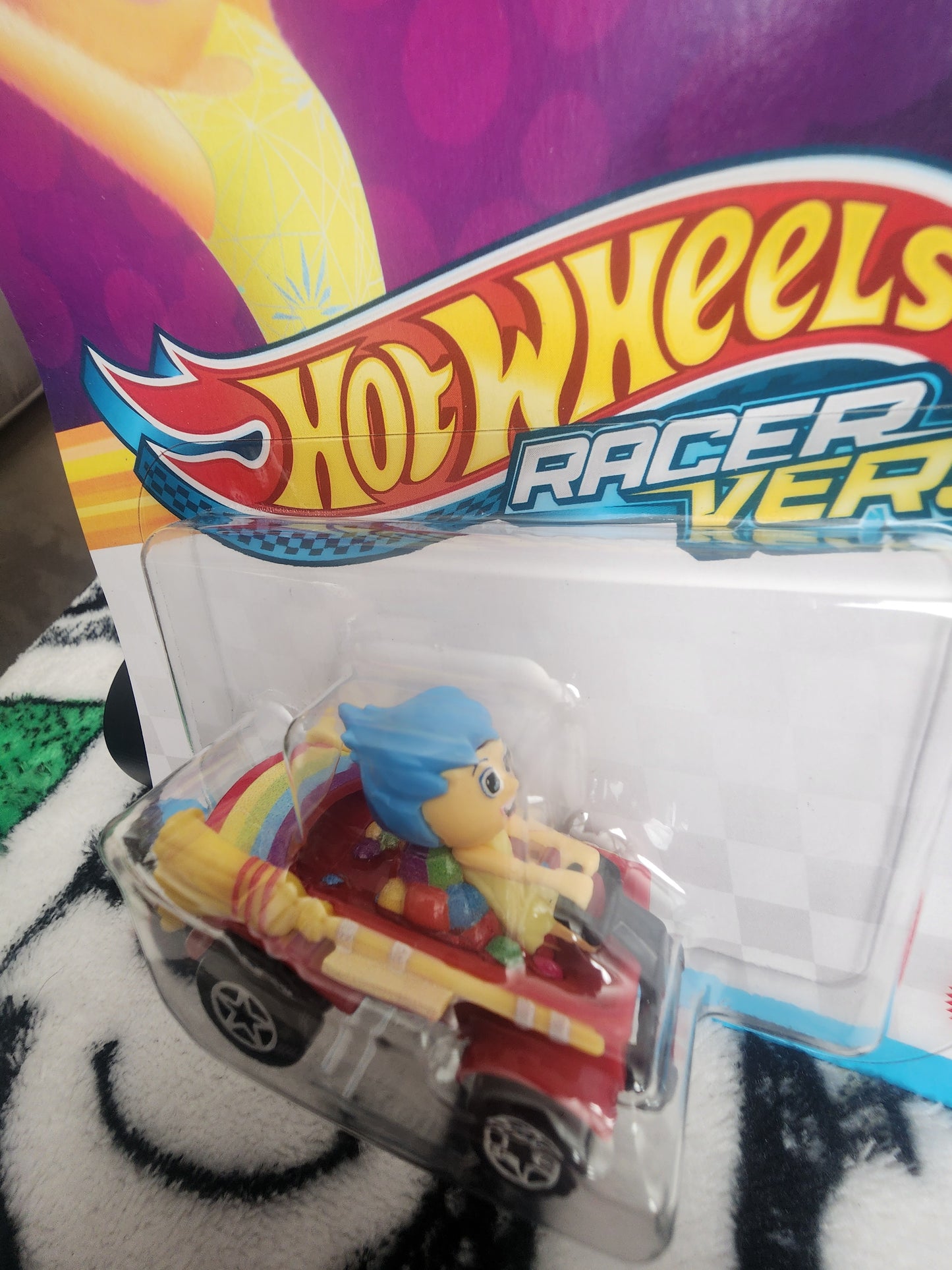 Hot Wheels Disney Pixar Inside Out Joy RacerVerse Car