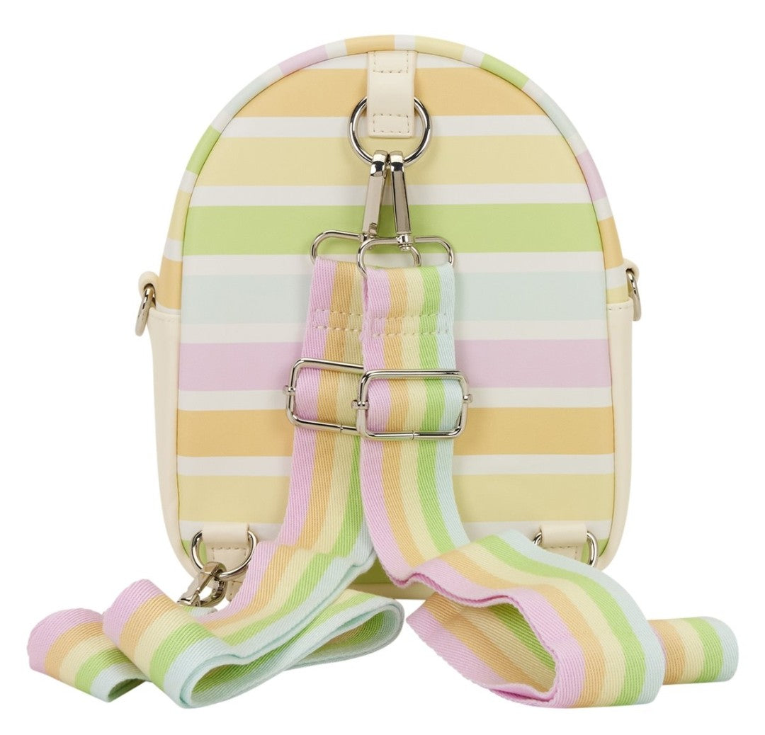Loungefly Disney Sensational Six Stripe Convertible Backpack