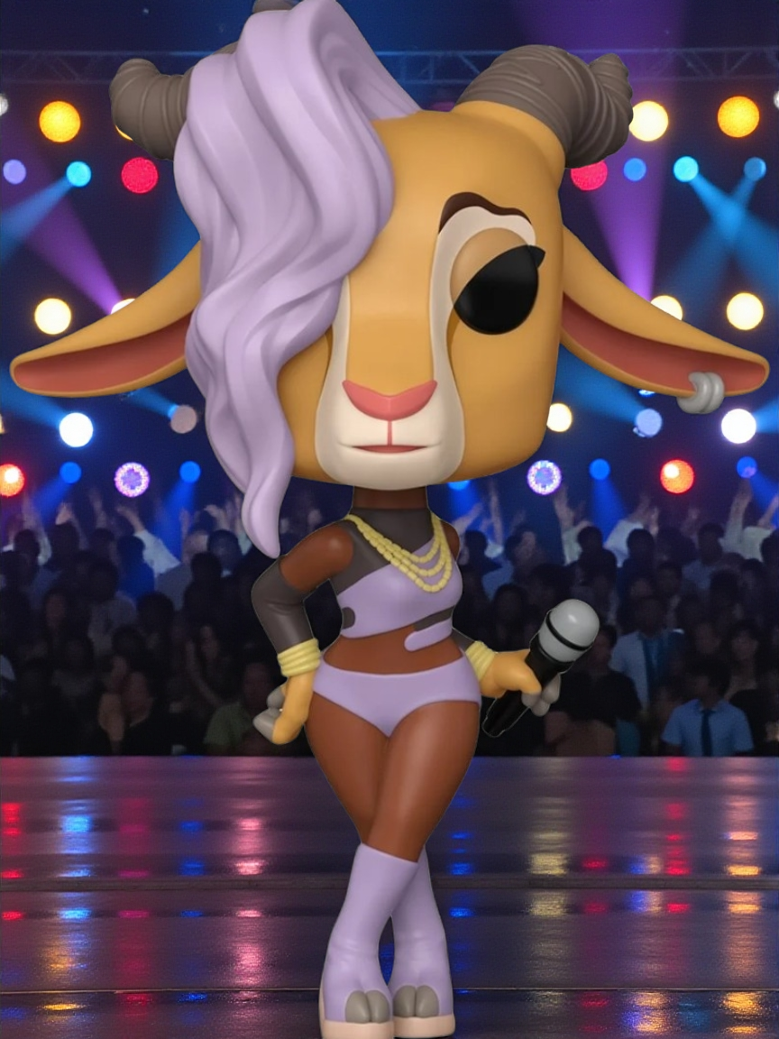 Funko Pop Disney Zootopia 2 Nick Wilde, Judy Hopps and Gazelle Pop Figures