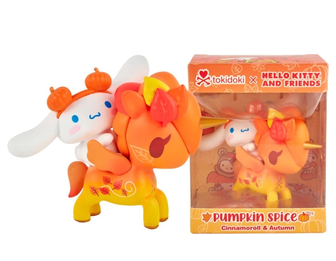 Tokidoki x Hello Kitty Cinnamoroll & Autumn Pumpkin Spice Special Edition