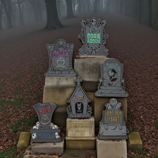 Loungefly Disney Nightmare Before Christmas Tombstone Mystery Pins