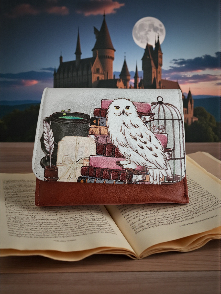 Loungefly Harry Potter Hedwig Suitcase Wallet
