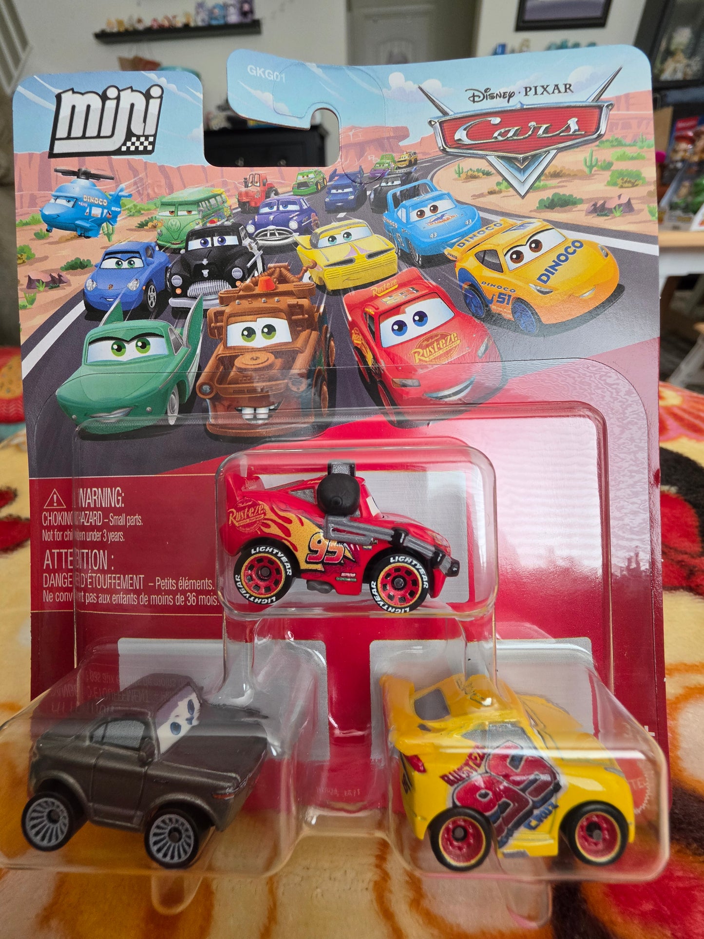 Disney Pixar Cars Mini Racers 3-Pack for 2026