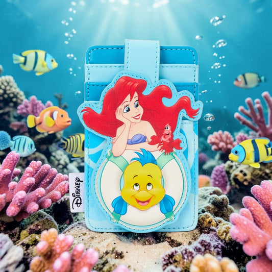 The Little Mermaid Exclusive Ariel, Flounder, & Sebastian Card Holder