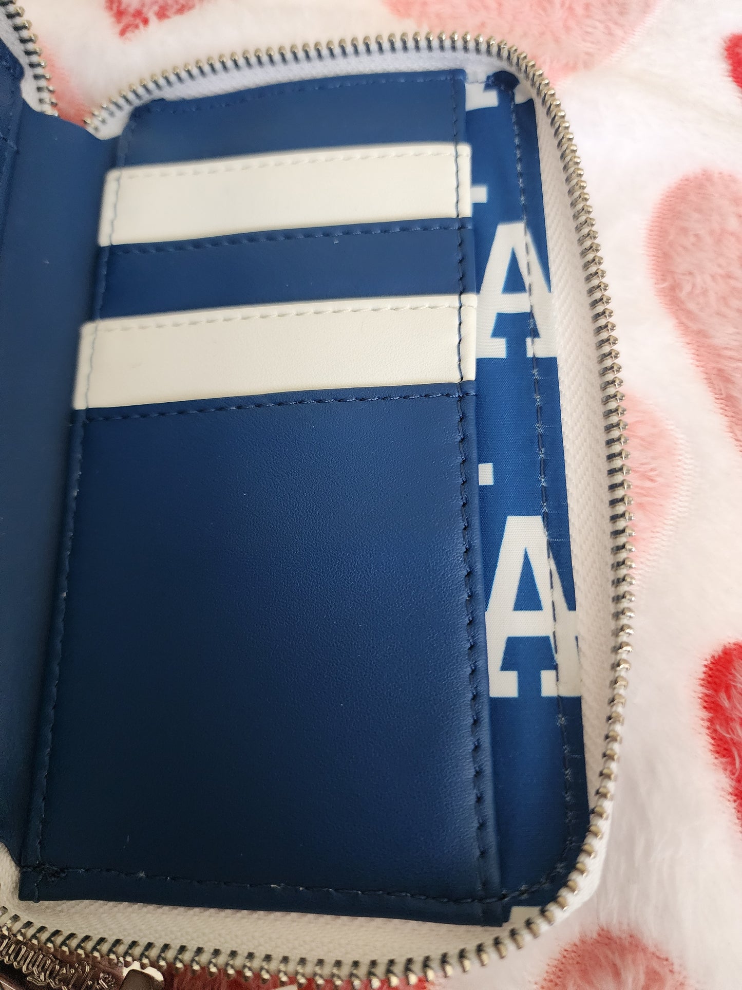 Loungefly MLB Los Angeles Dodgers Patches Zip-Around Wallet