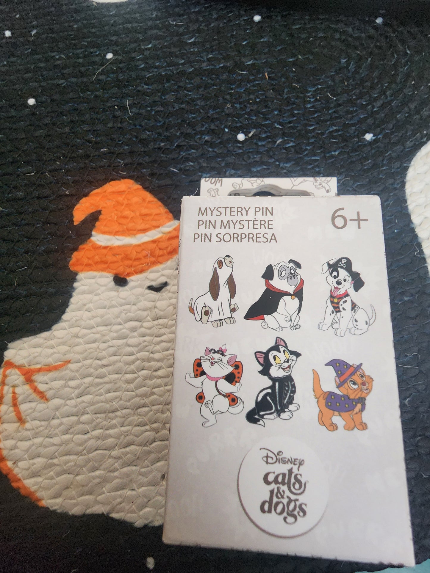 Loungefly Disney Movies Dogs and Cats Halloween Mystery Pins