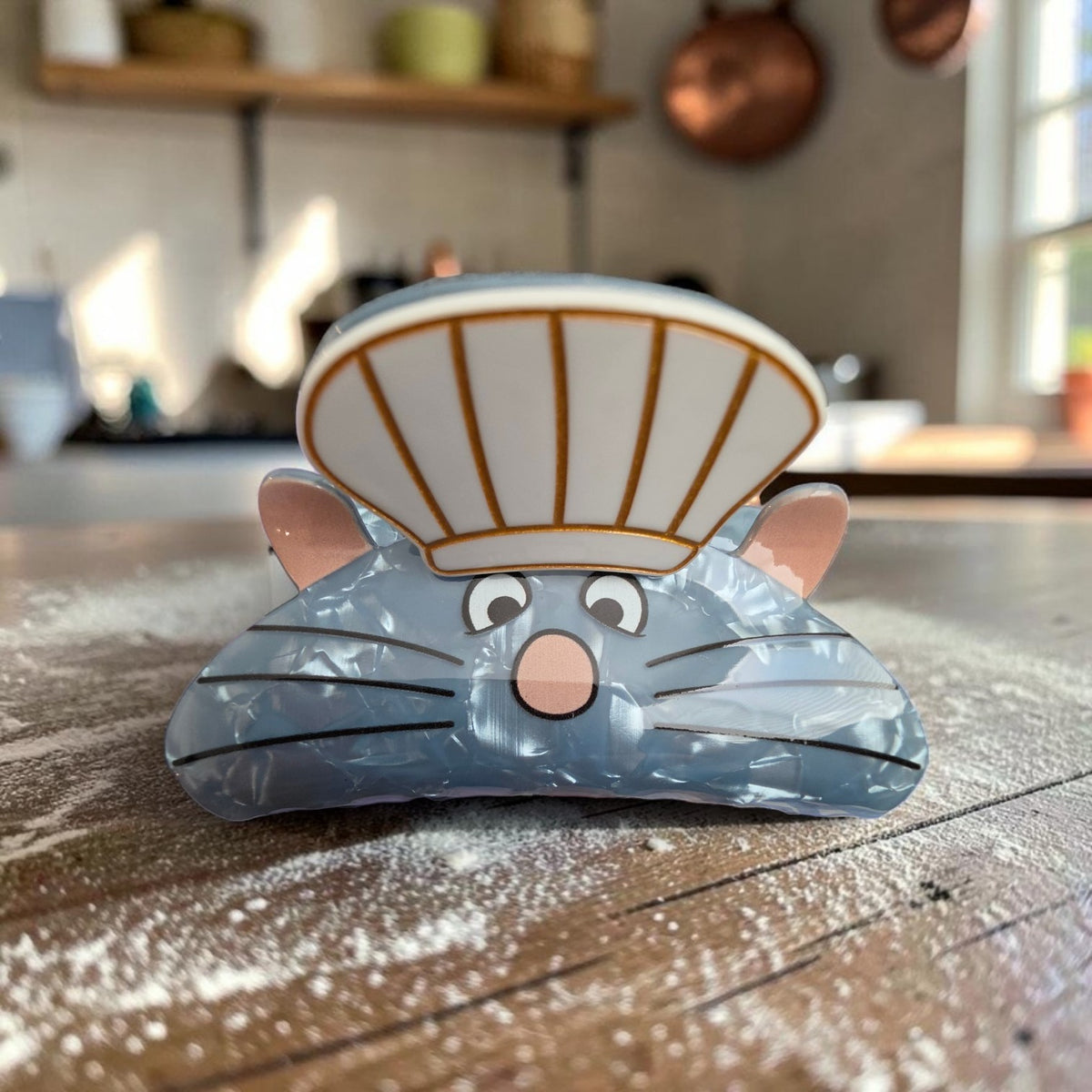 Disney Pixar Ratatouille Remy Chief Hair Clip