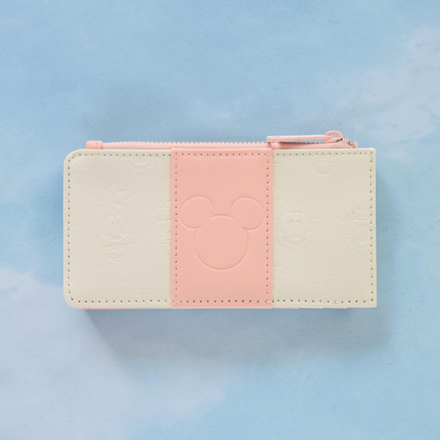 Loungefly Mickey Mouse & Friends Pink & White Cardholder