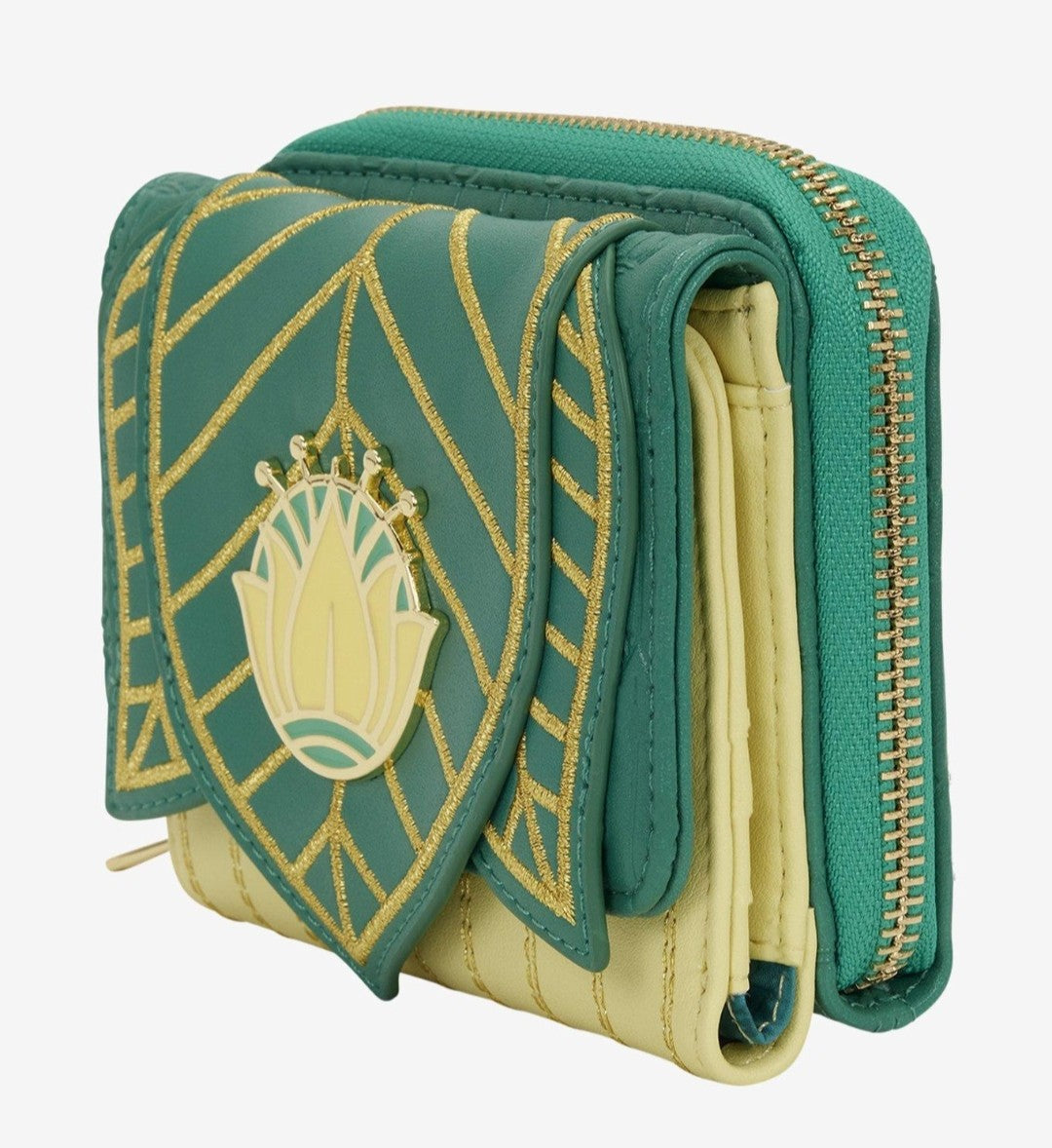 Loungefly Disney Frog Princess Tiana's Green Dress Wallet