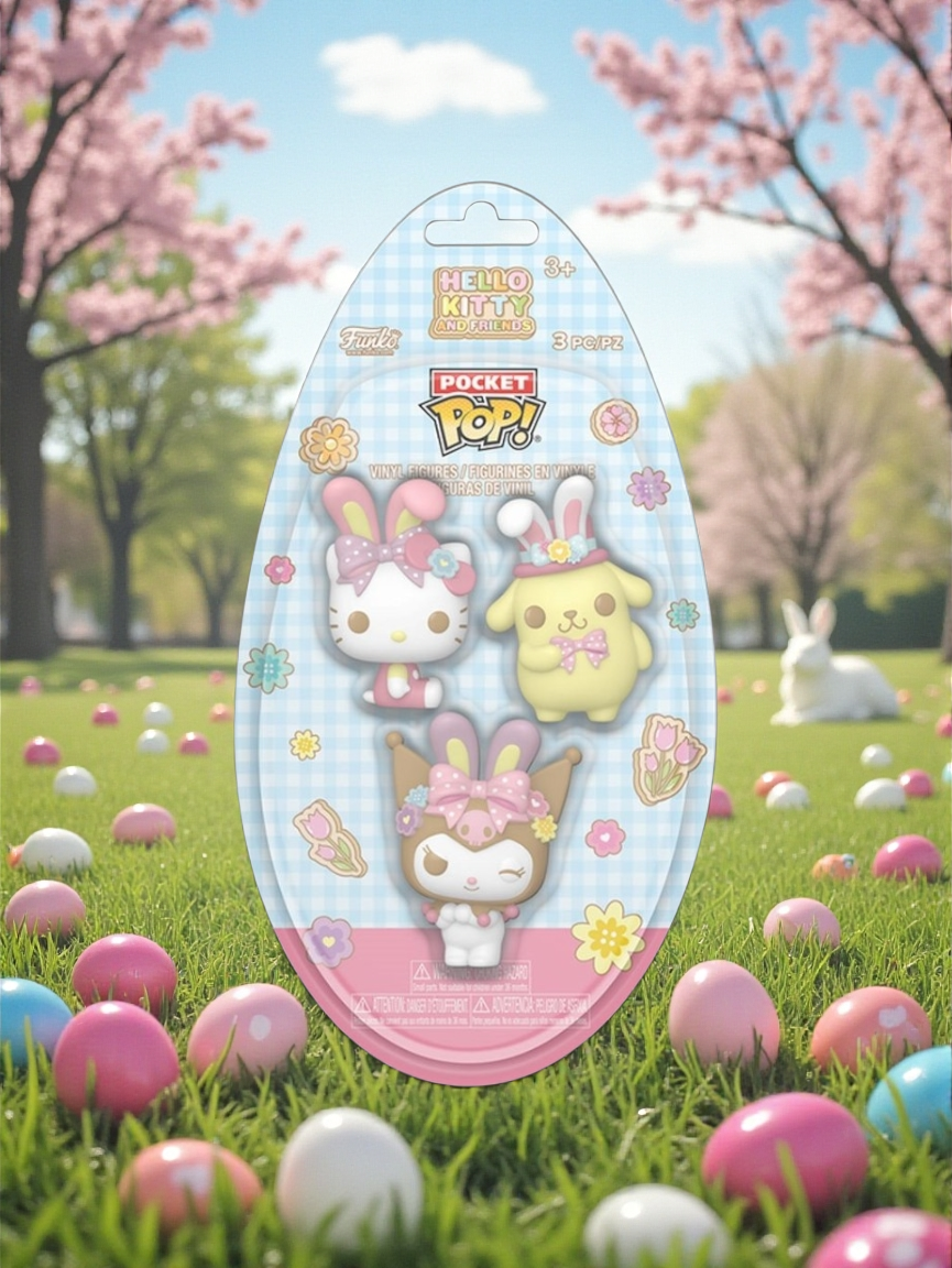 Funko Pocket Pop Hello Kitty and Friends Spring 3 Pack Pocket Pop Figures