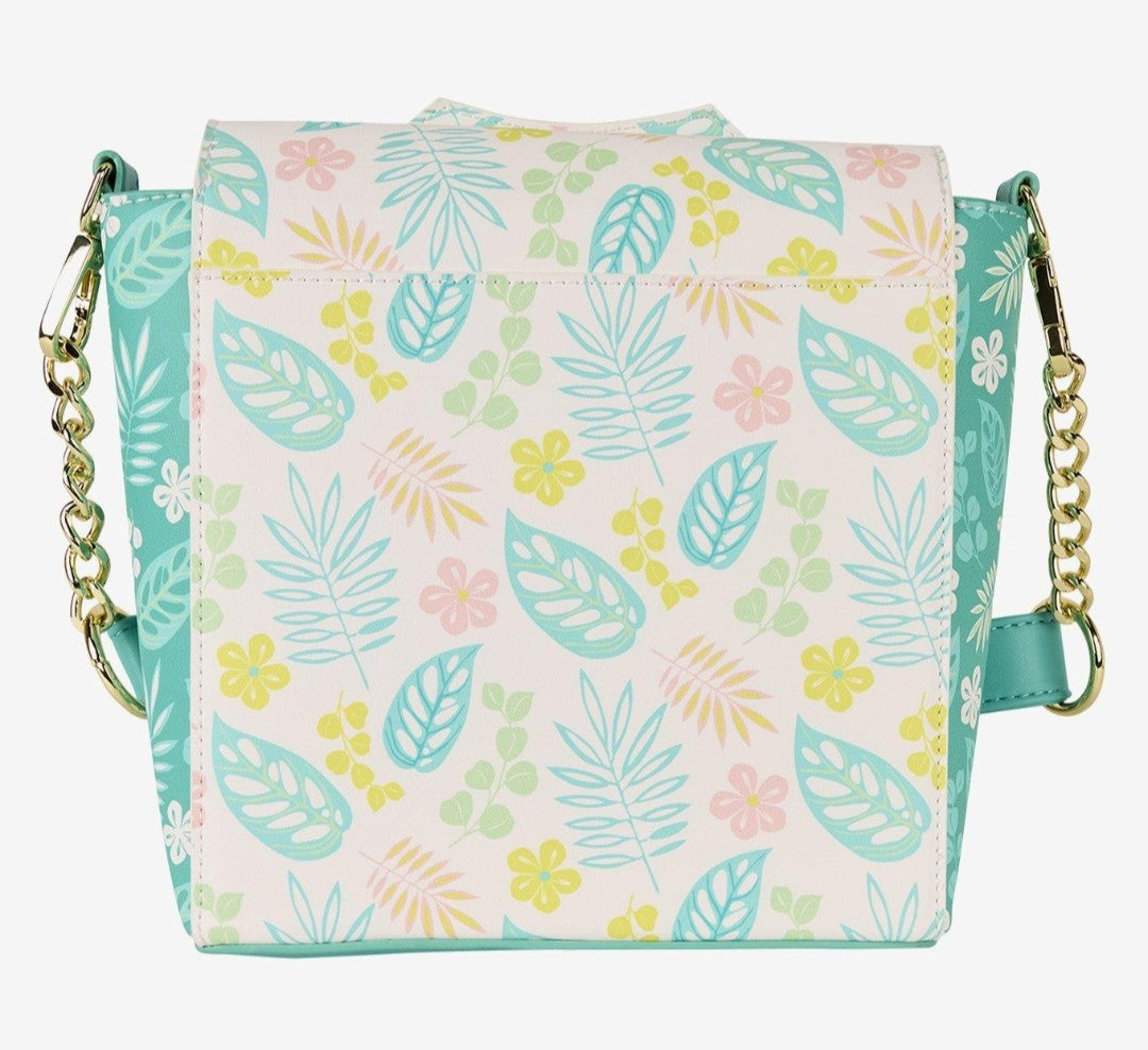 Loungefly Aloha! Floral Hawaiian Shirt Crossbody Bag