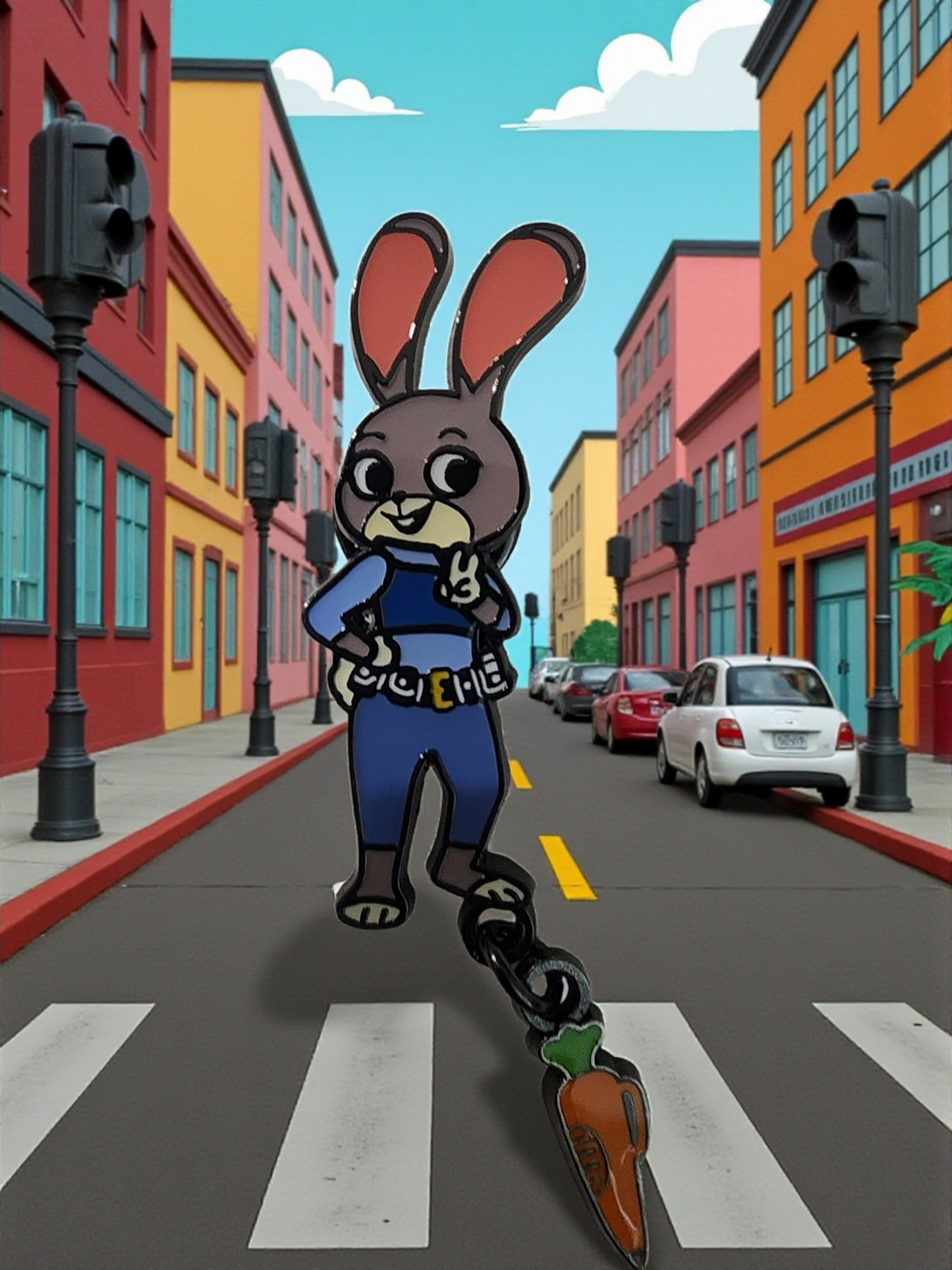 Loungefly Disney Zootopia 2 Mystery Pins with Hanging Charm