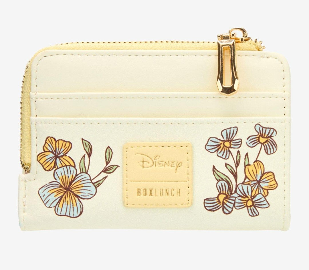 Loungefly Disney Belle and Philippe Embroidered Floral Wallet