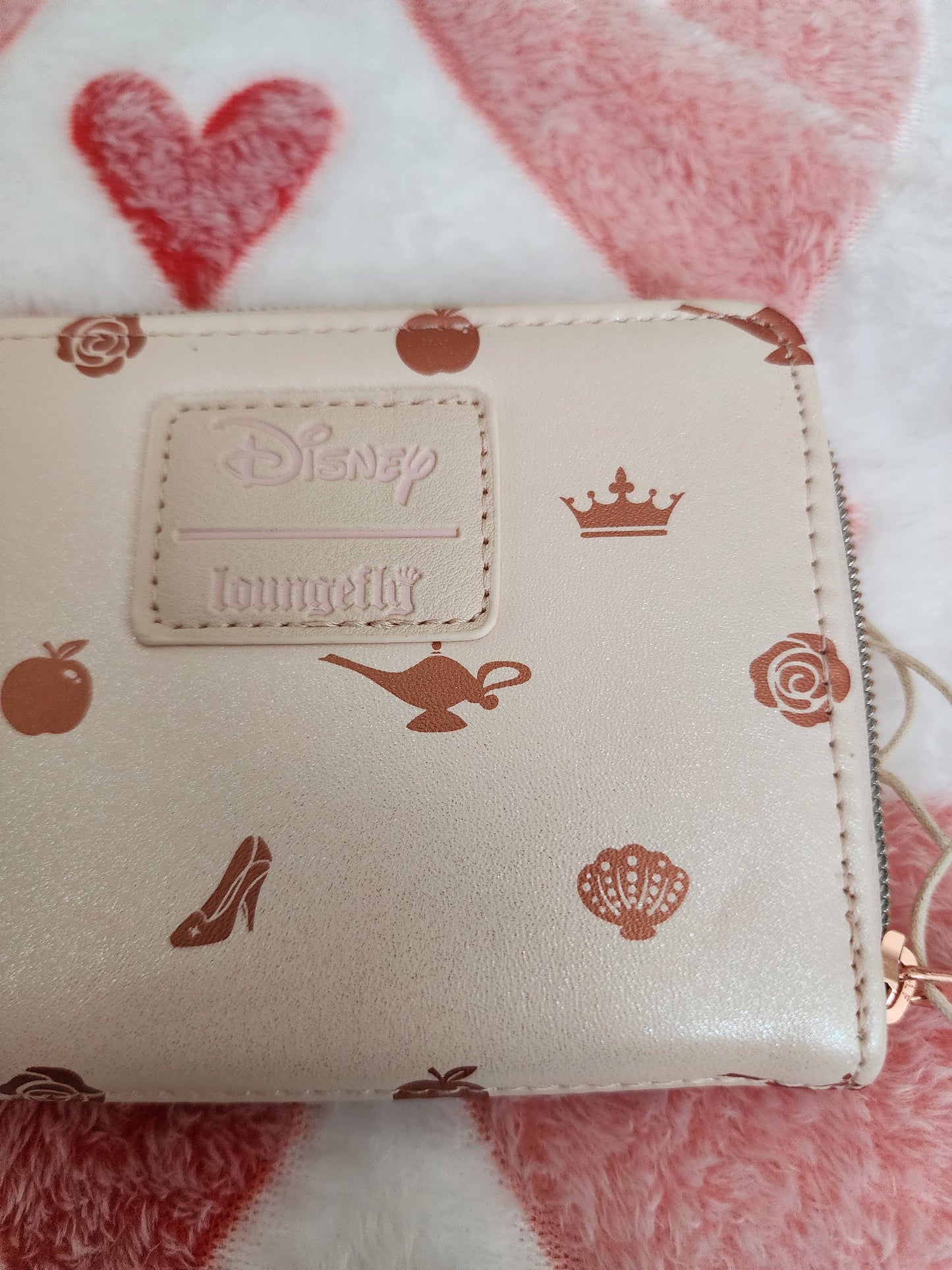 Loungefly Disney Princess Symbols Iridescent Wallet