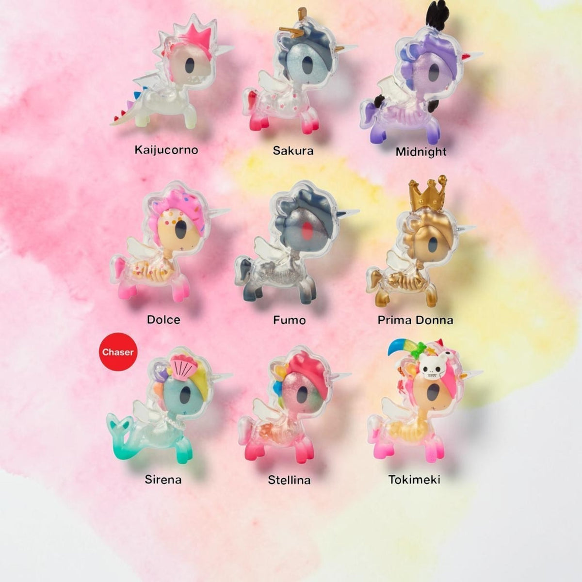 Tokidoki Unicorno After Dark Skeleton Halloween Mystery Figures