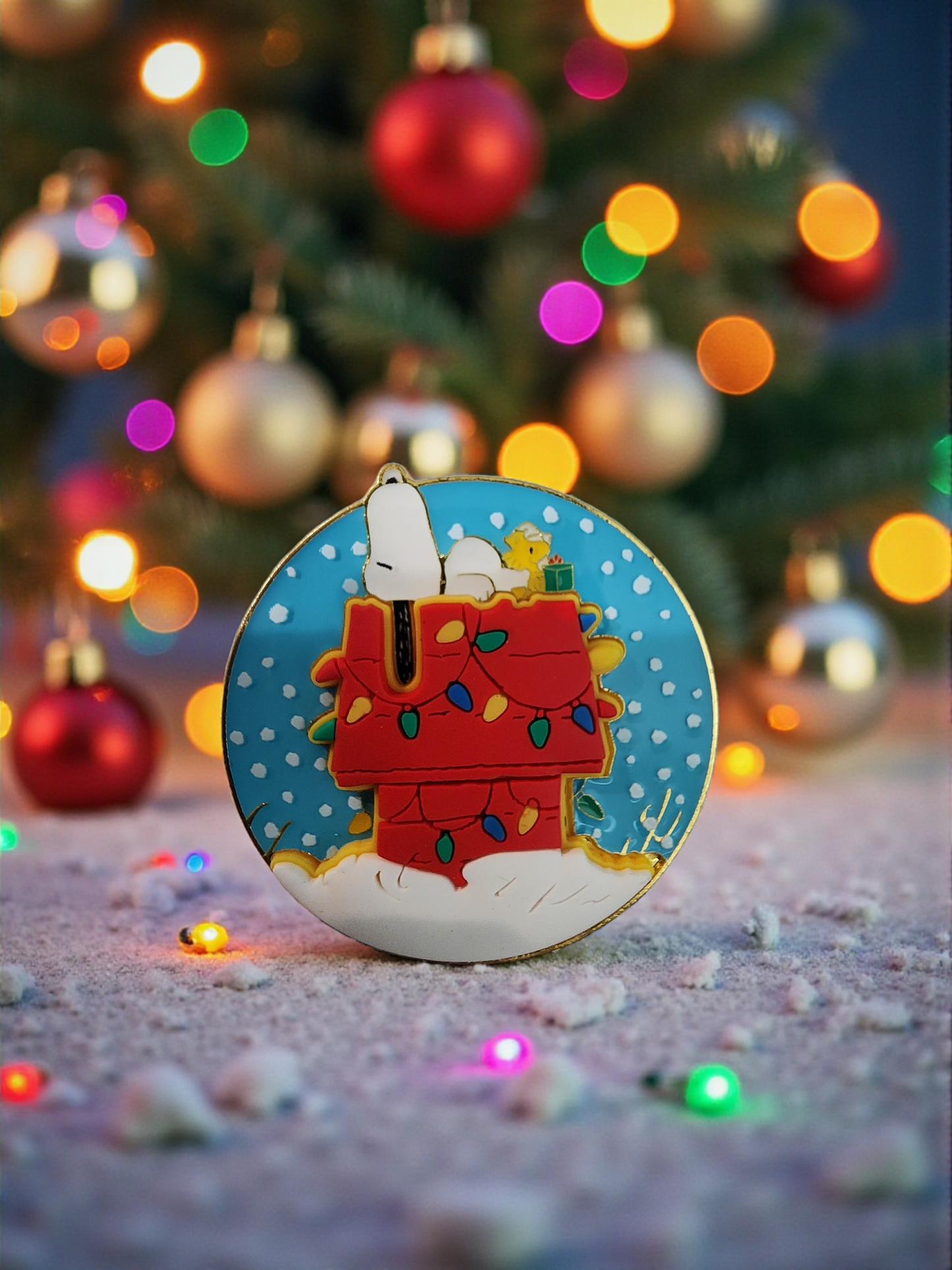 Peanuts Snoopy Holiday Pin