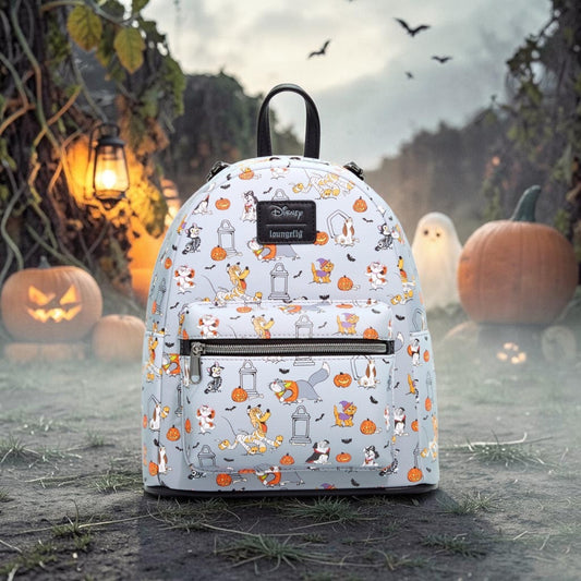Loungefly Disney Dogs and Cats Halloween  Backpack