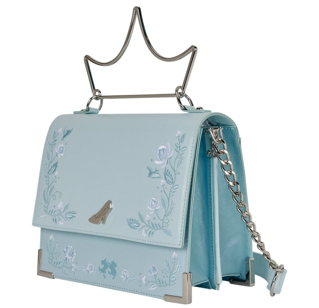 Loungefly Disney Princess Cinderella Shimmer Crossbody Bag