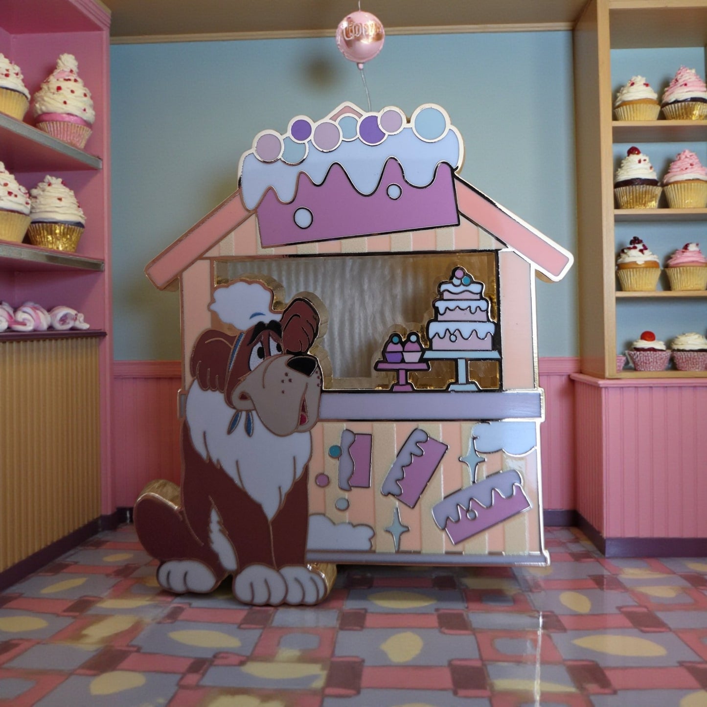 Disney Cats and Dogs Food Stand Mystery Pins