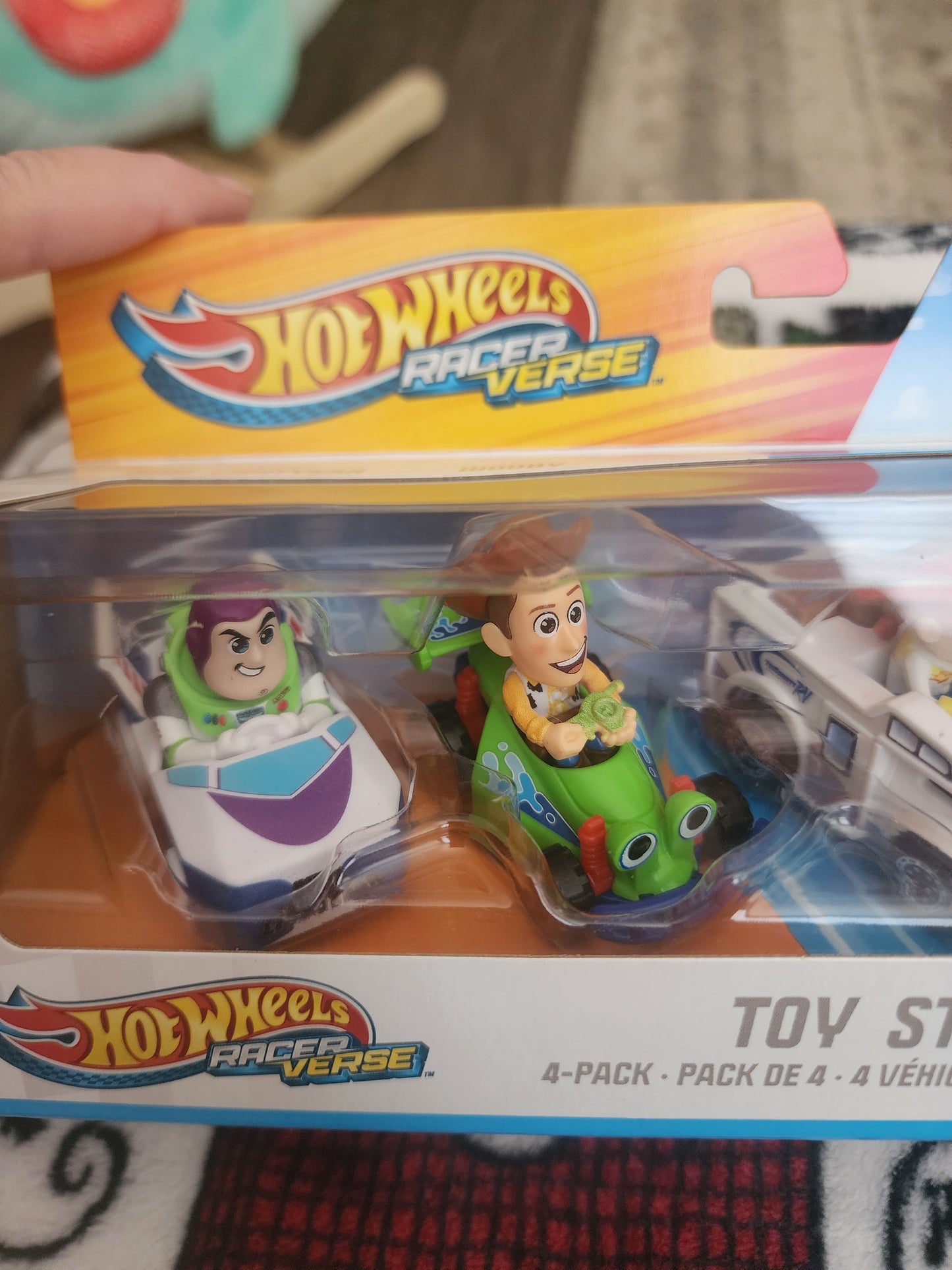 Hot Wheels 4 pack Toy Story 30th Anniversary RacerVerse Car Set