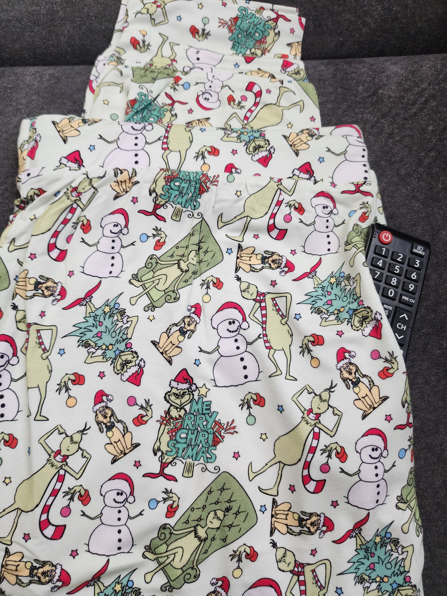 CP Dr. Seuss The Grinch Mean Holiday Jogger Leggings