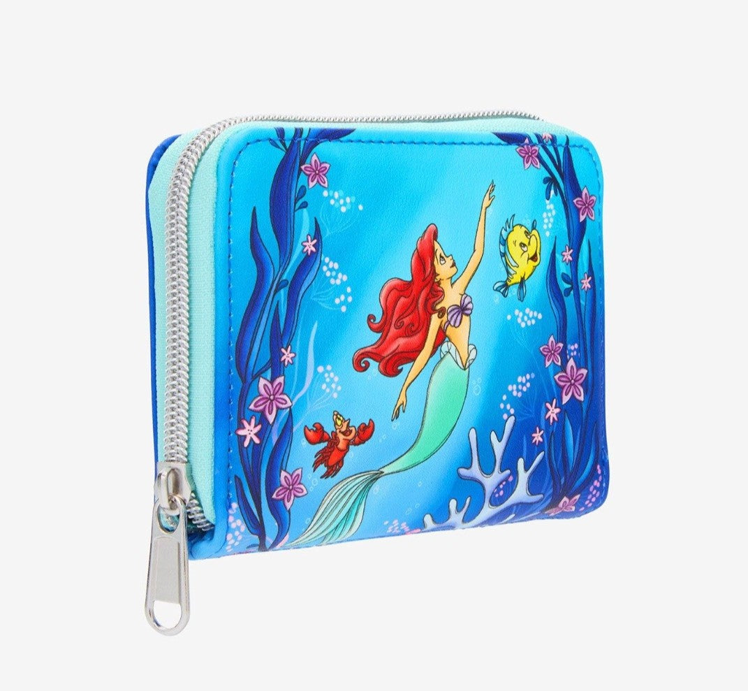 Loungefly Disney Ariel Little Mermaid Under the Sea Wallet