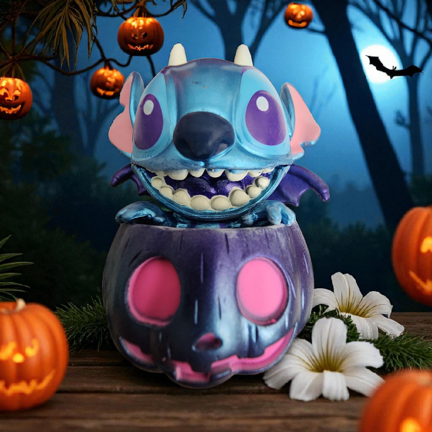 Disney Mickey and Friends Pumpkin Halloween Figures