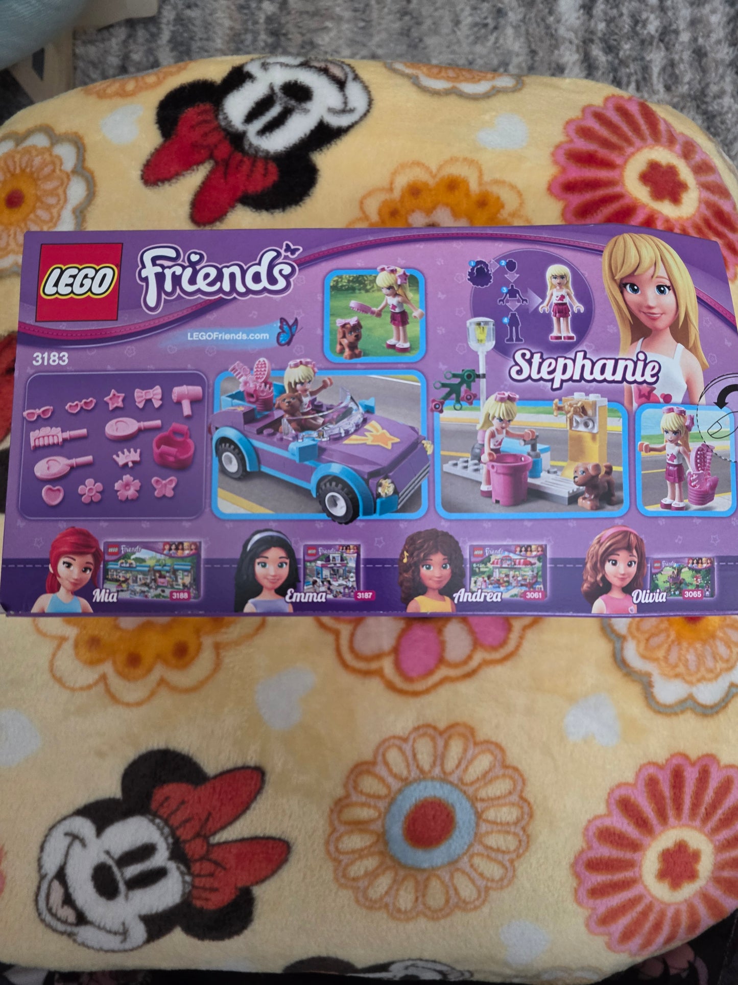 LEGO Friends 3183 Stephanie's Cool Convertible Set "Retired"