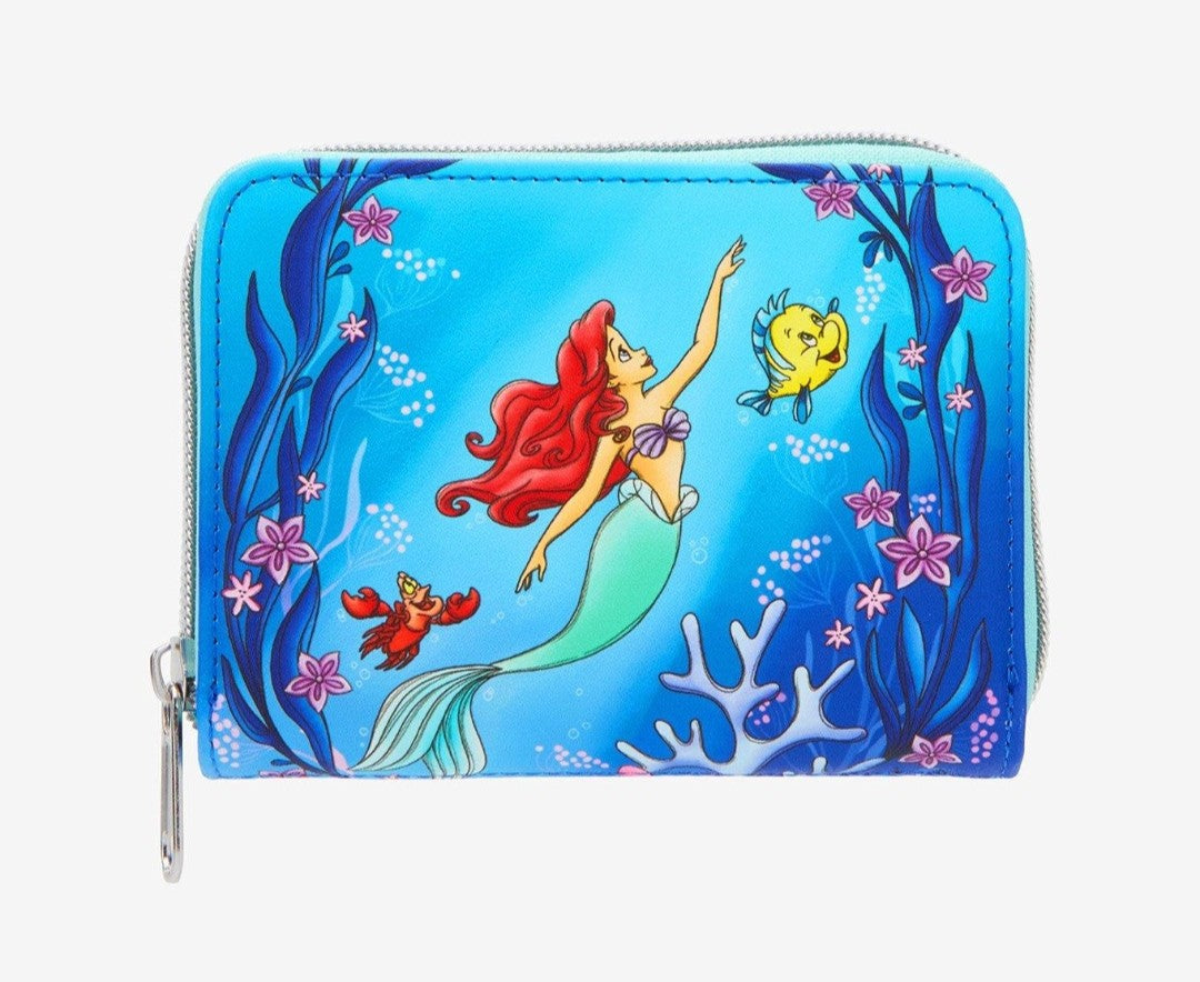 Loungefly Disney Ariel Little Mermaid Under the Sea Wallet
