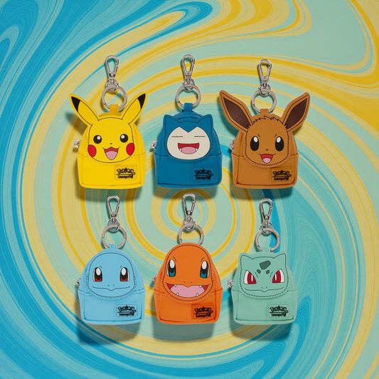 Loungefly Pokemon Cosplay Mini-Backpack Bag Clips