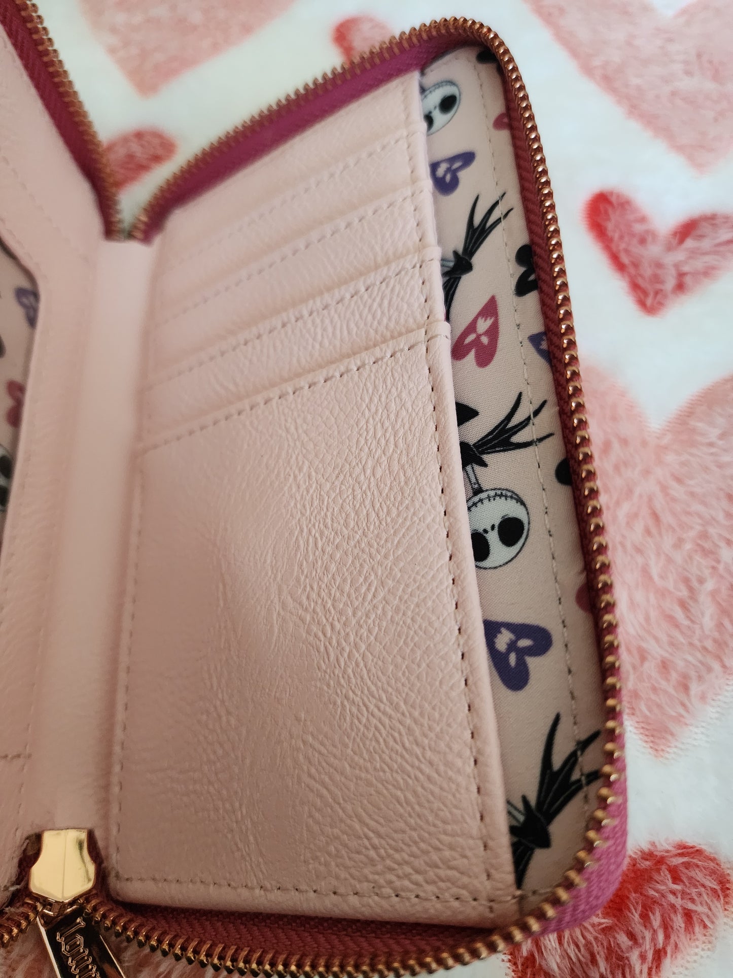 Loungefly Disney Nightmare Before Christmas Jack Skellington Valentine's Exclusive Wallet