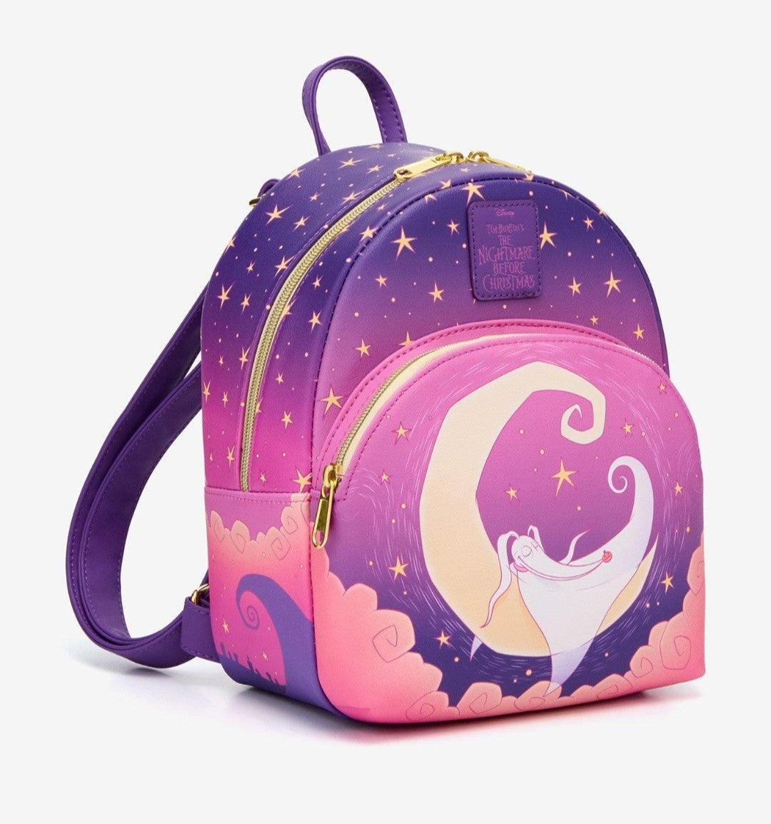 Loungefly Disney Nightmare Before Christmas Zero Half Moon Backpack