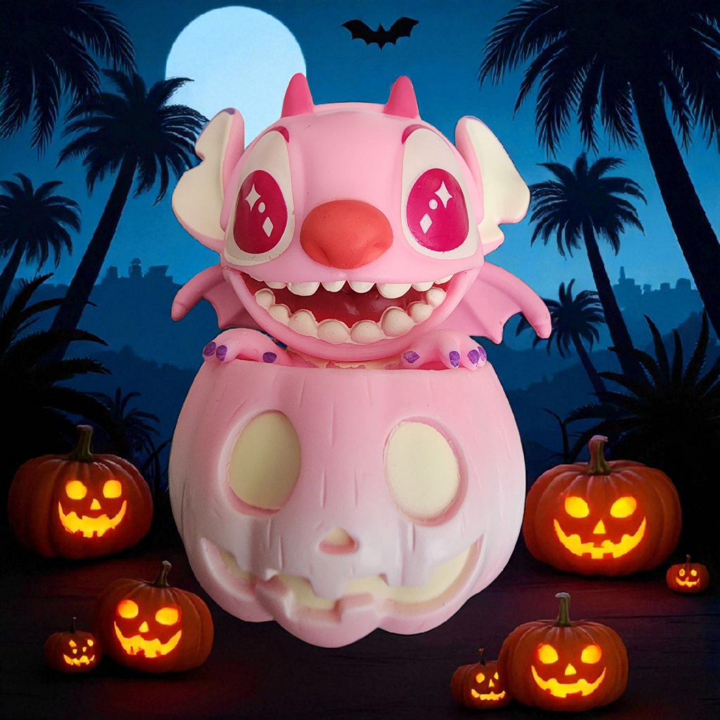 Disney Mickey and Friends Pumpkin Halloween Figures