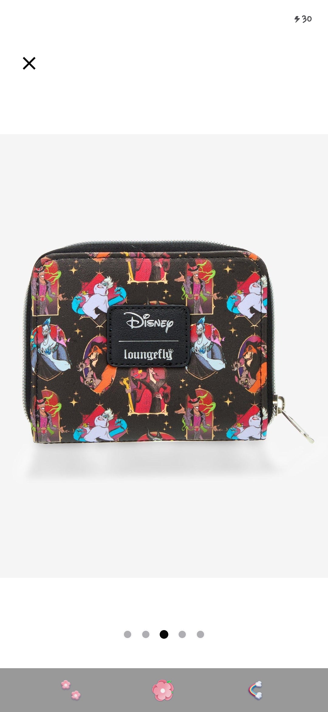 Loungefly Disney Villains Portrait Wallet