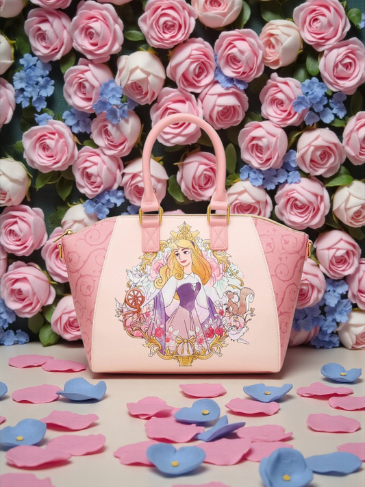 Loungefly Disney Sleeping Beauty Aurora Floral Handbag
