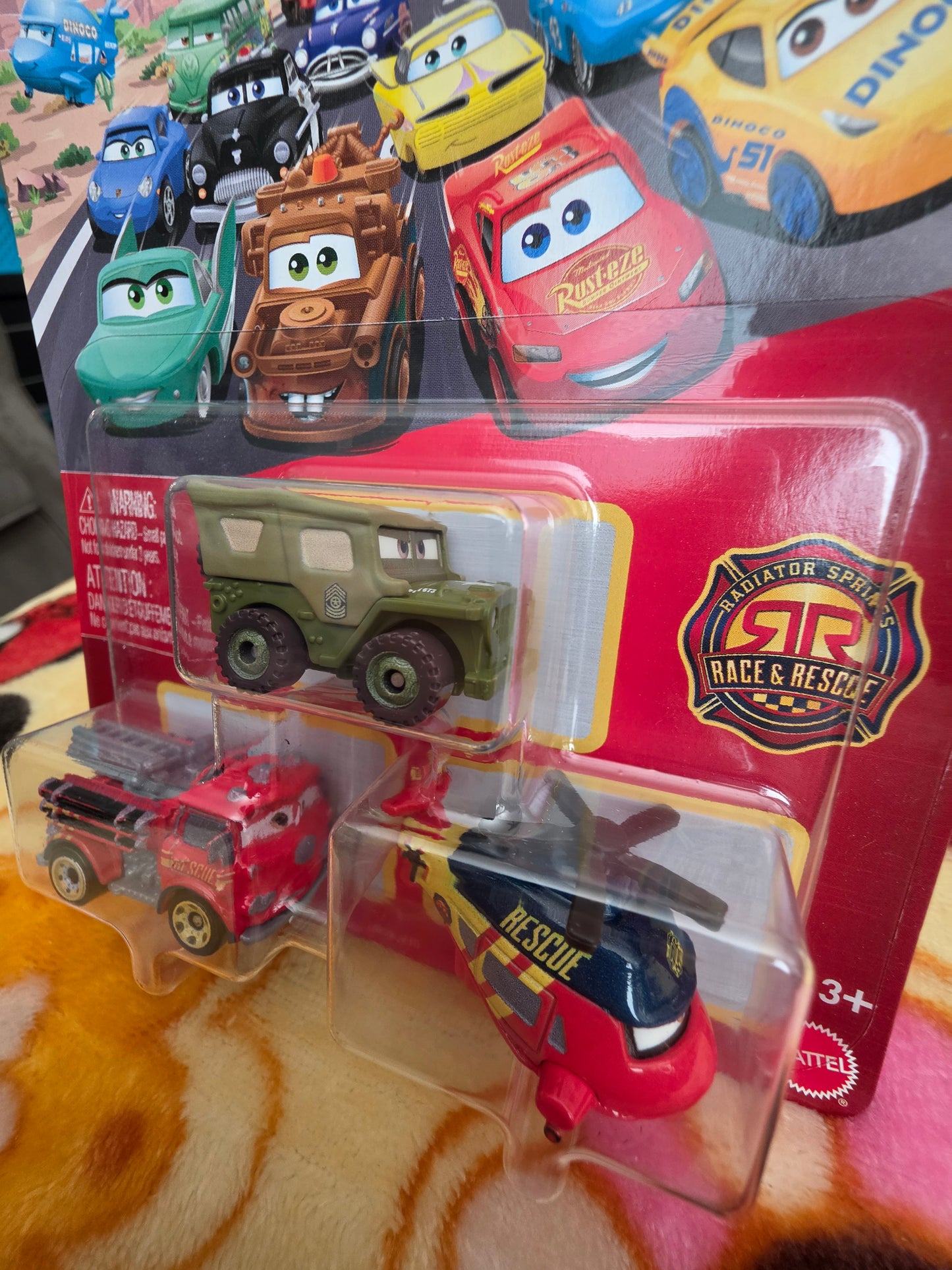 Disney Pixar Cars Mini Racers 3-Pack for 2026