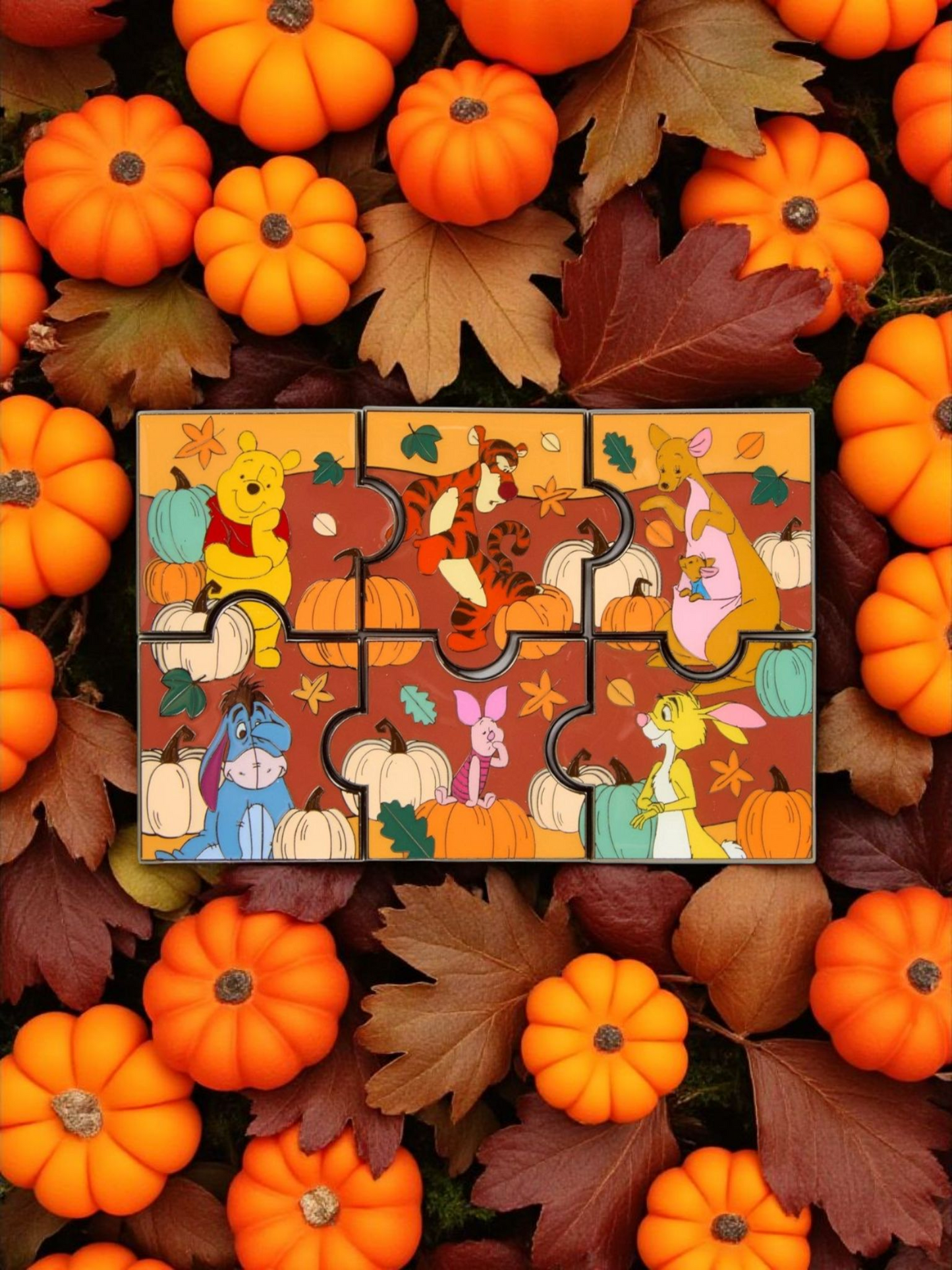 Loungefly Disney Winnie the Pooh and Friends Fall Autumn Mystery Pins