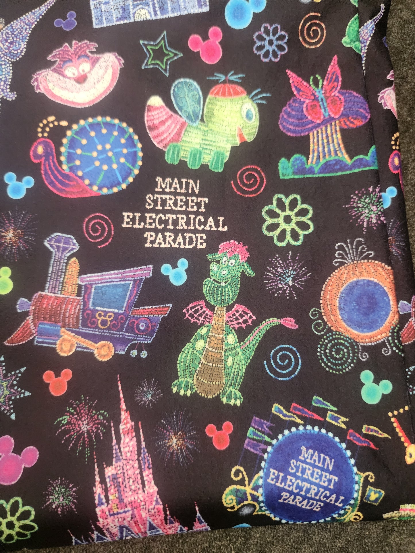CP Disney Electric Light Parade Capri Leggings