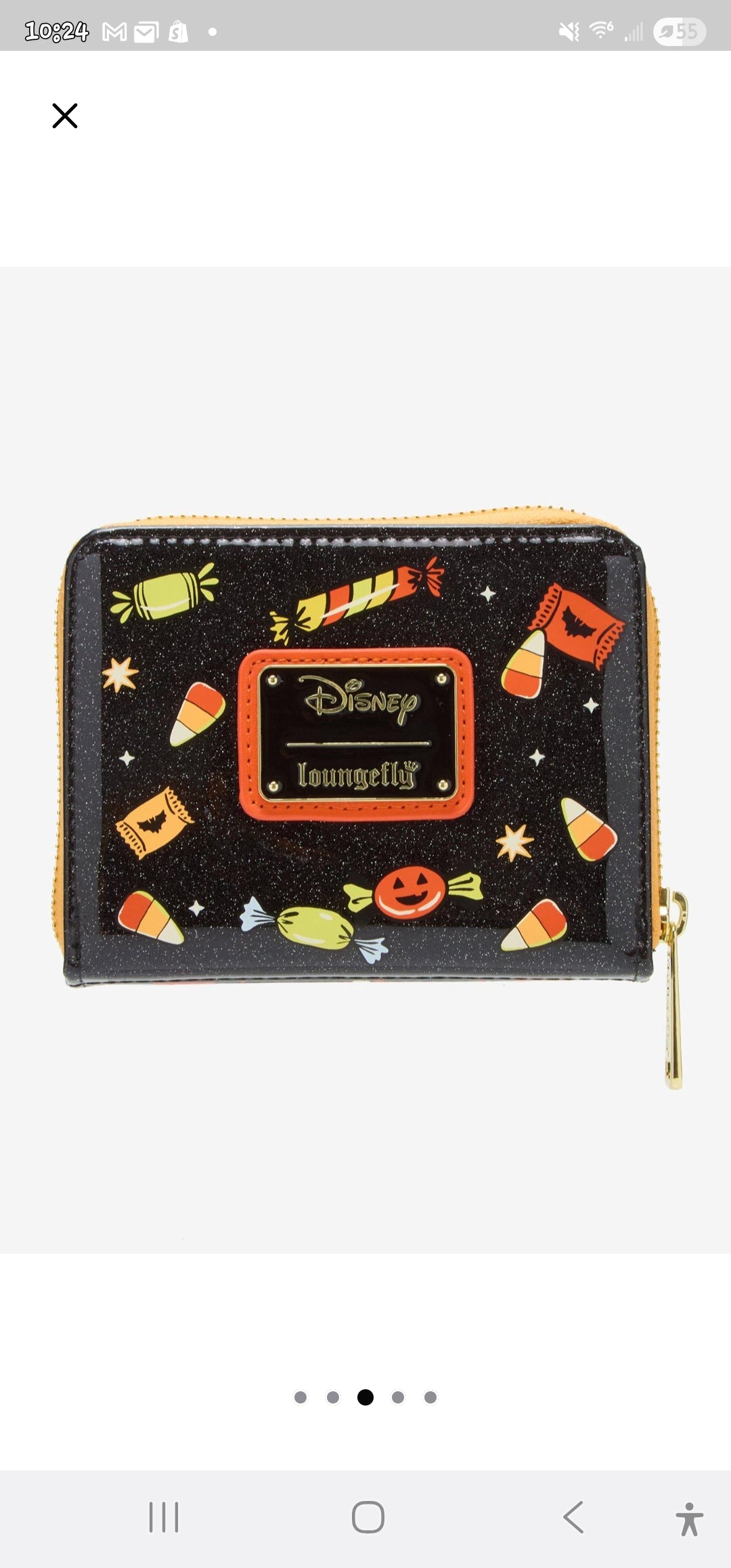 Loungefly Disney Donald Duck Vampire Halloween Wallet