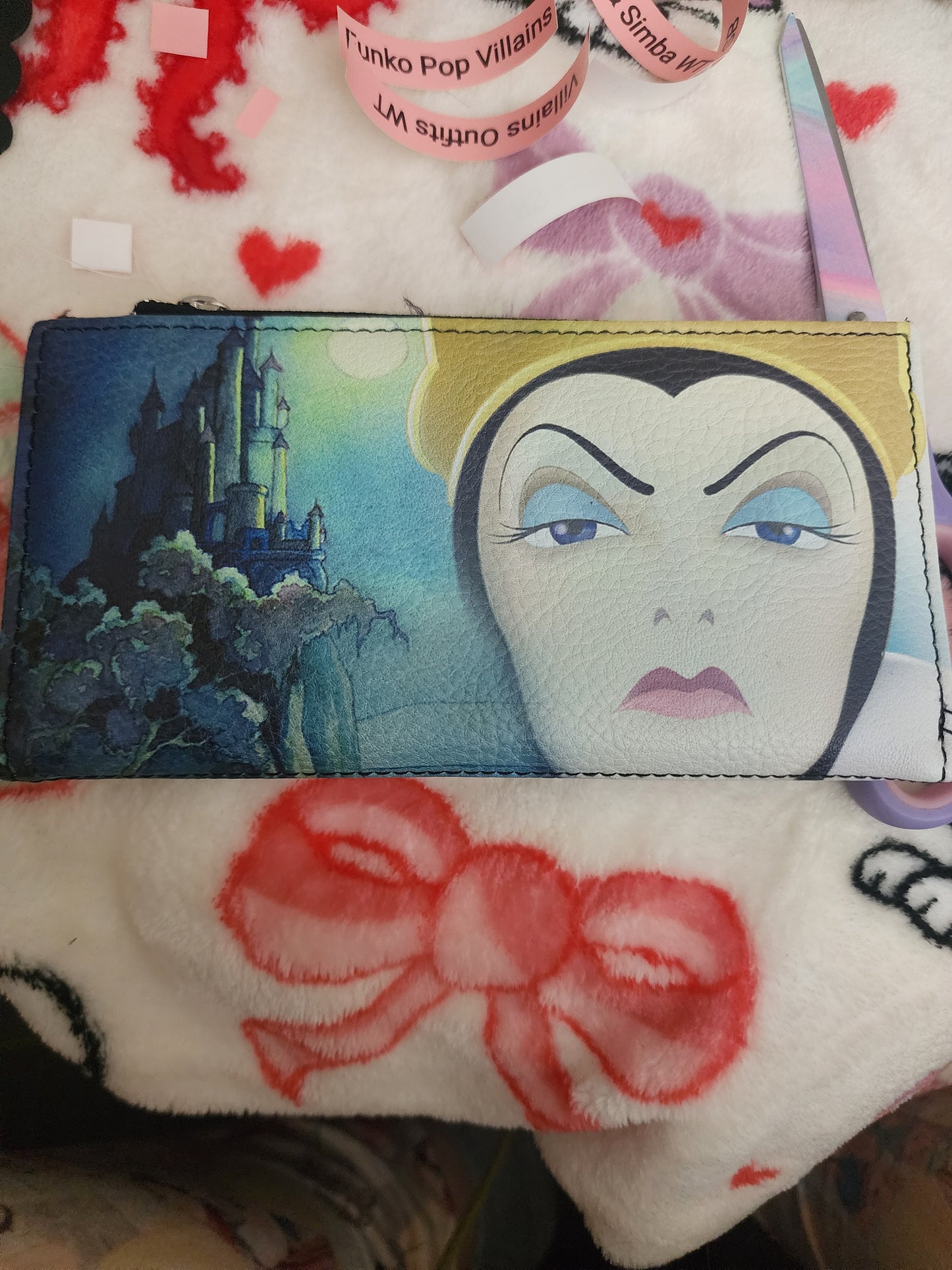 Disney Snow White's Evil Queen/Old Hag 2 Sided Wallet