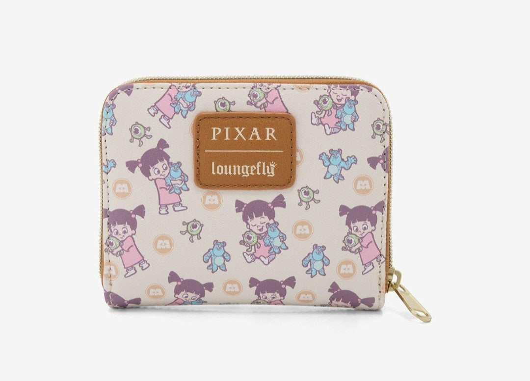 Loungefly Disney Monsters Inc Boo with Mike and Sulley Wallet