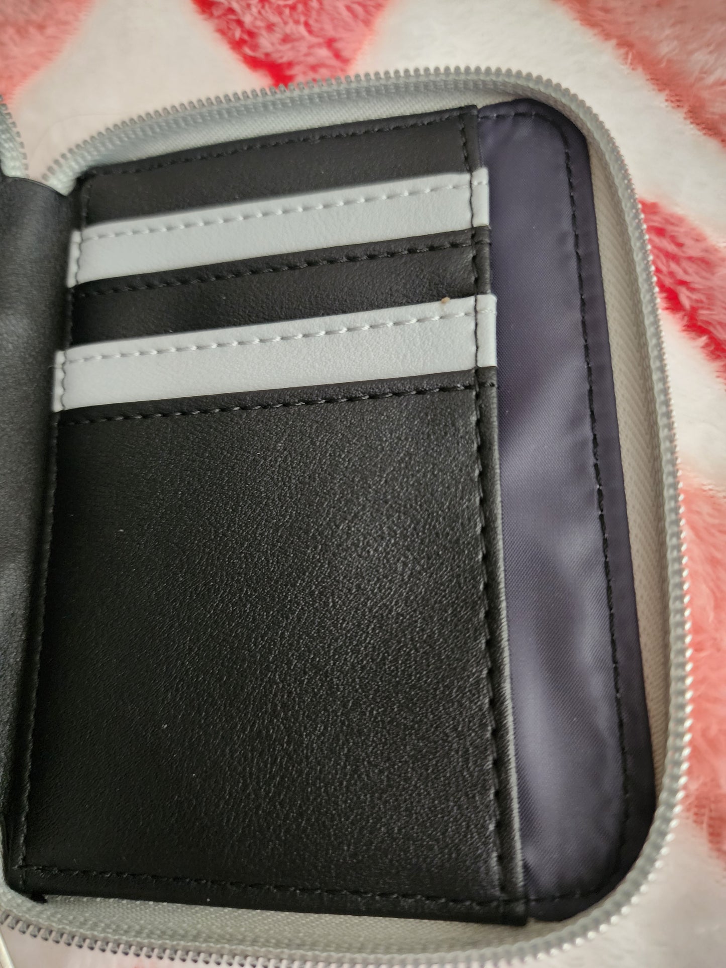 Loungefly Disney Nightmare Before Christmas Jack and Sally Split Wallet