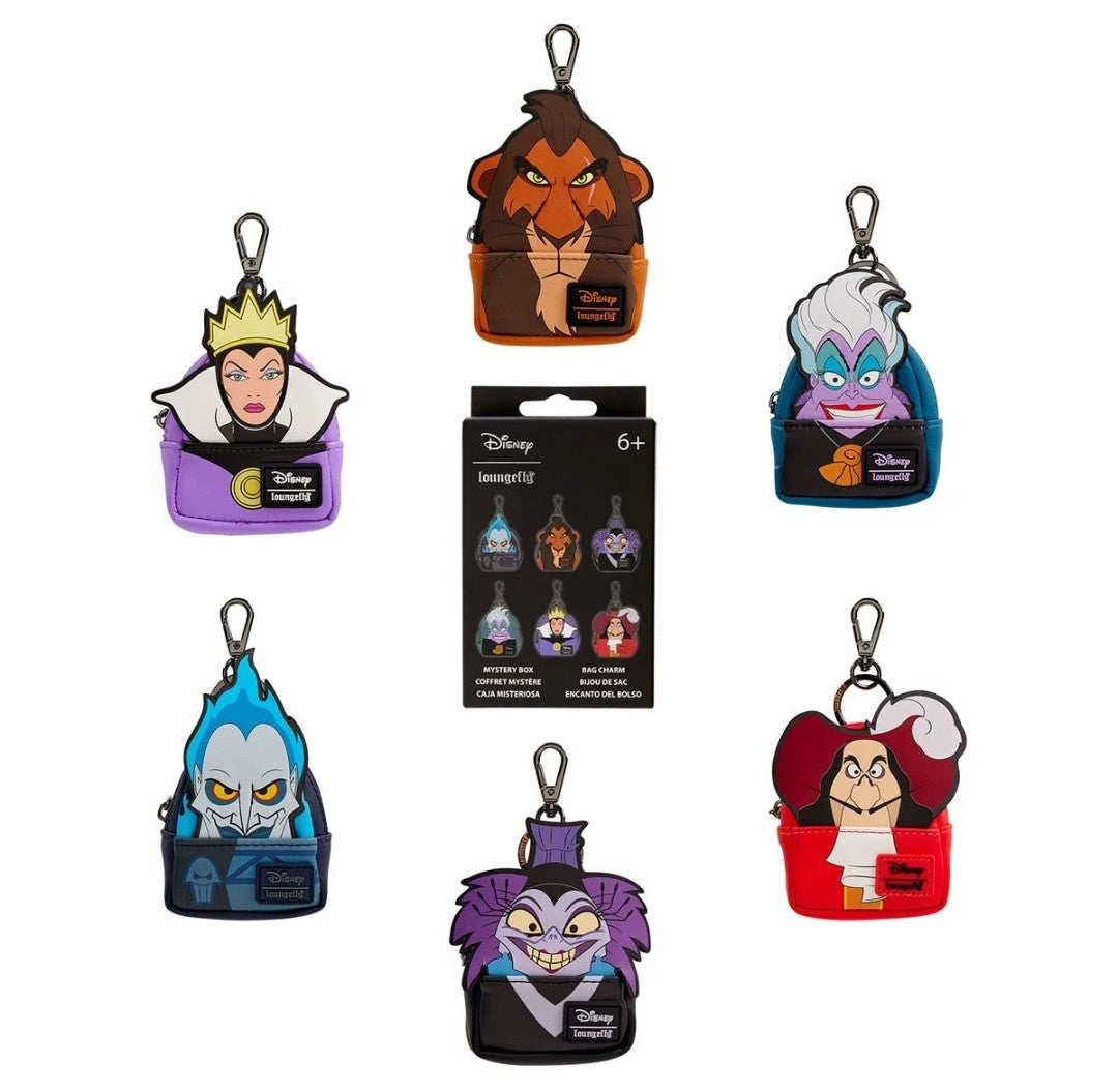 Loungefly Disney Villains Mini Pocket Backpack
