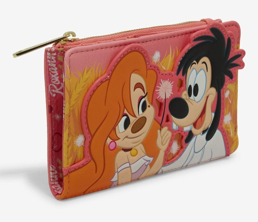 Loungefly Disney Goofy Movie Max and Roxanne Ombre Wallet
