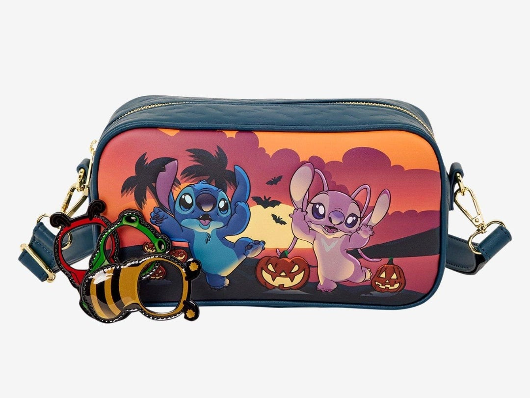 Loungefly Disney Lilo & Stitch Angel & Stitch Halloween Costumes Crossbody Bags