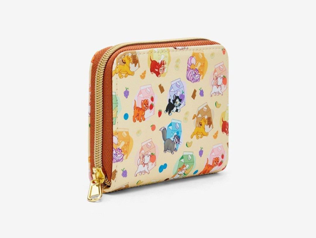 Loungefly Disney Cats Milk Carton Wallet