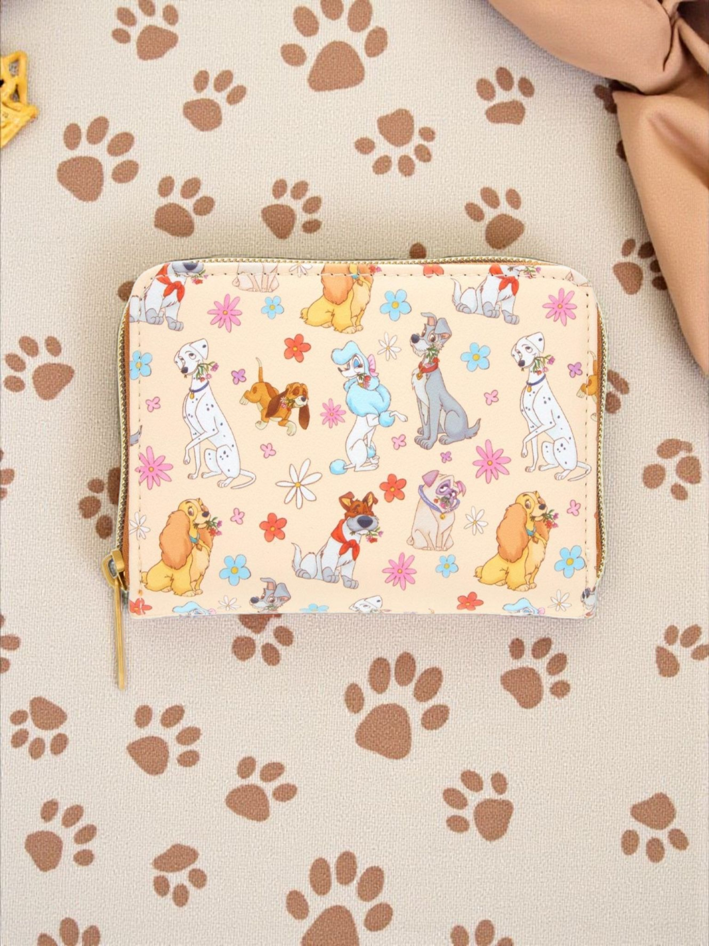 Loungefly Disney Movie Dogs Floral Wallet