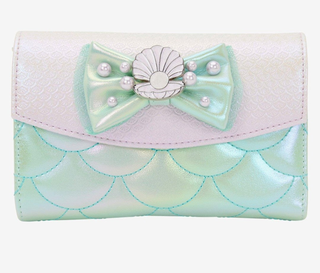 Loungefly Disney Little Mermaid Iridescent Scales Wallet